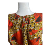 Ankara Long Sleeves swing dress