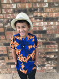 Ankara Boys Dashiki Shirt
