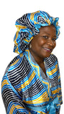 Satin Robe and Hair Bonnet
