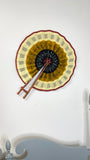 African Print Decorative Jumbo Fan