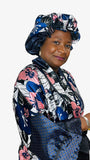Satin Robe and Hair Bonnet