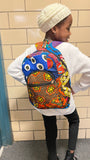 Ankara Patchwork Children Backpack