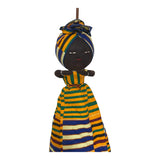 Handmade African Plastic Bag Lady Holder