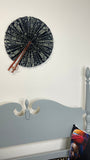 African Print Decorative Jumbo Fan