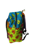 Kids Ankara African Print Wax Backpack