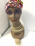 5 layer Masai inspired necklace bracelet set