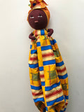 Handmade African Plastic Bag Lady Holder