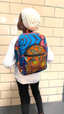 Ankara Patchwork Children Backpack