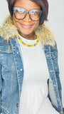 Handcrafted African Massai Zulu Beaded Chocker Necklace