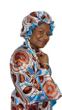 Satin Robe and Hair Bonnet