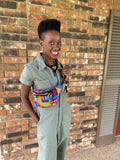African Print Fanny Pack