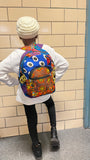 Ankara Patchwork Children Backpack