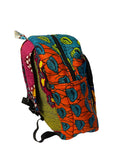 Kids Ankara African Print Wax Backpack