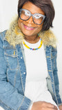 Bold and Beautiful African Massai Zulu Beaded Chocker Necklace
