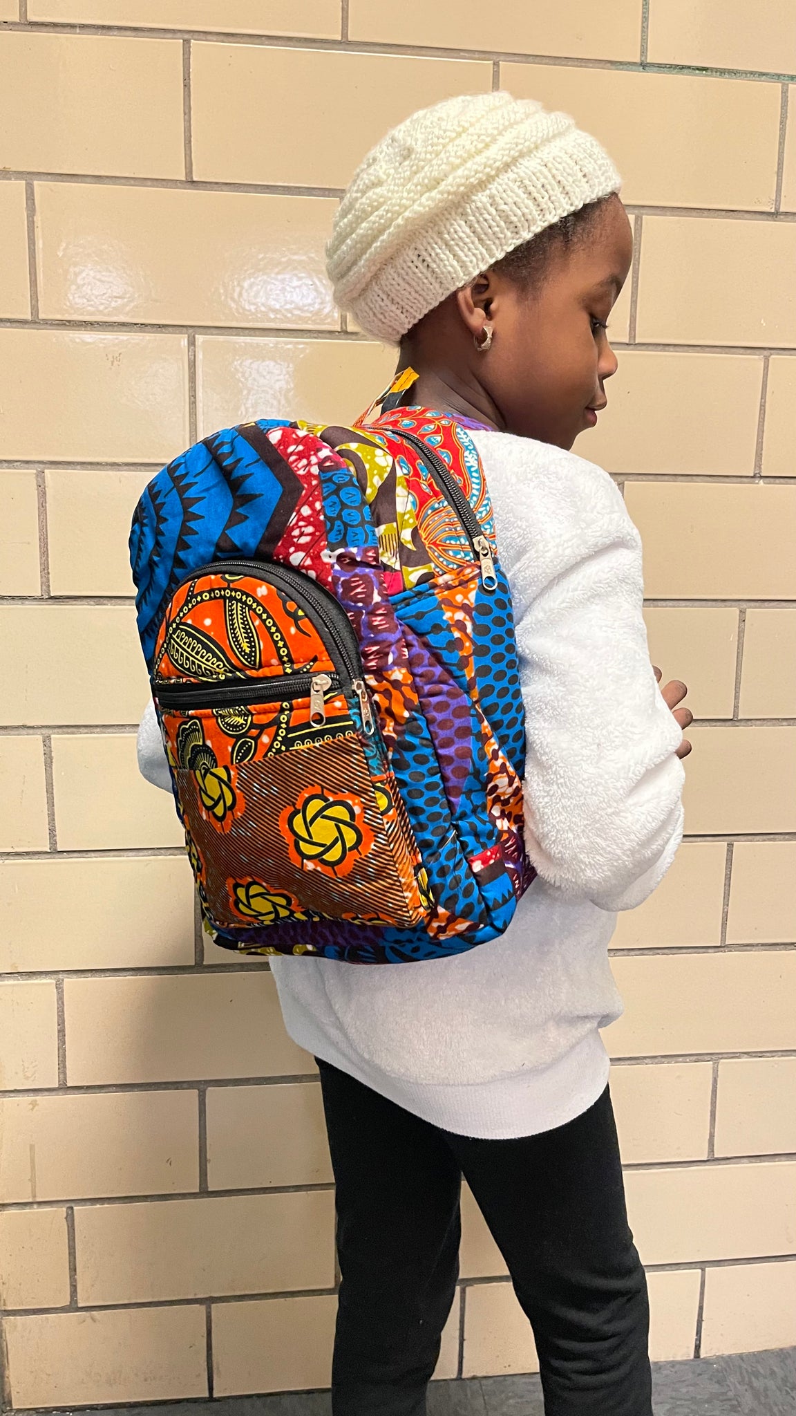 Ankara Patchwork Children Backpack – Afrik Trends