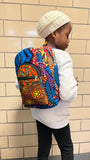 Ankara Patchwork Children Backpack