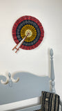 African Print Decorative Jumbo Fan
