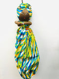 Handmade African Plastic Bag Lady Holder