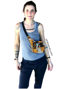 African Print Ankara Fanny Bum Bag