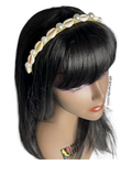 Cowrie Shell and Pearl Headband