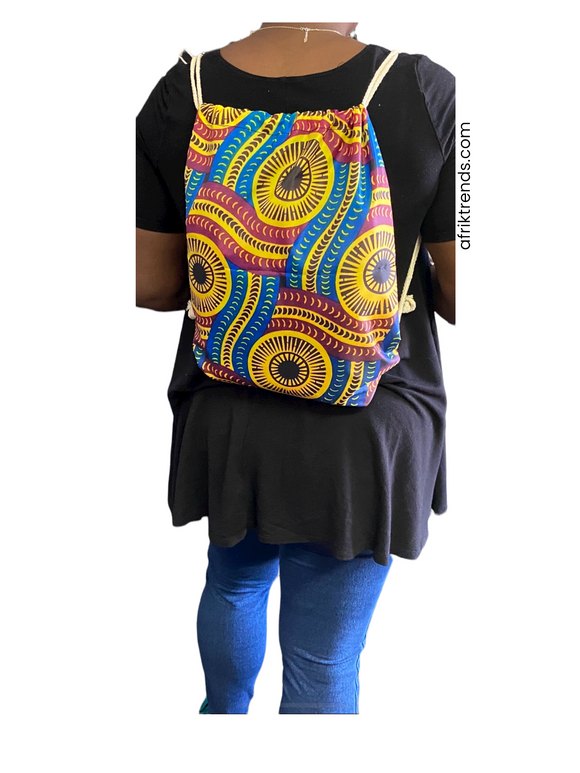 Vibrant African Print Yoga Mat Carrier – Afrik Trends