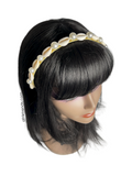 Cowrie Shell and Pearl Headband