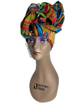 African Print Full Headwrap