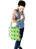 Cross-body Ankara Messenger Bag