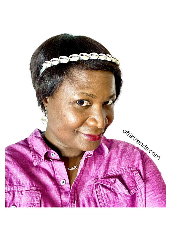 Cowrie Shell Headband