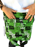 Cross-body Ankara Messenger Bag