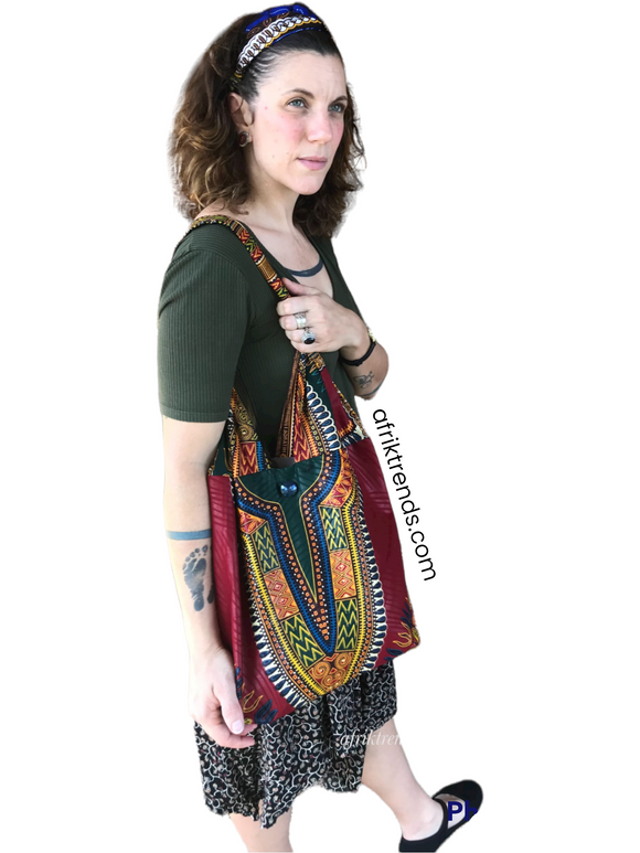 Ankara African Print Tote Bags