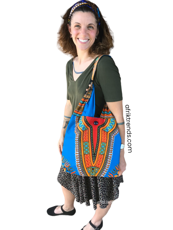 Ankara African Print Tote Bags