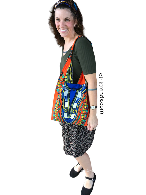 Ankara African Print Tote Bags