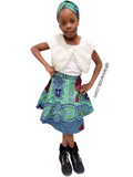 Girl skirt with headband