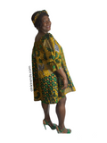 YAYI African print-off shoulders swing dress