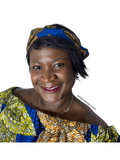 YAYI African print-off shoulders swing dress