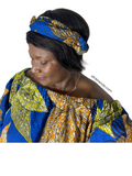 YAYI African print-off shoulders swing dress