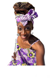 Ankara African Dress With Matching Headwrap