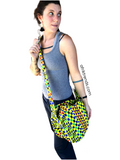 Cross-body Ankara Messenger Bag