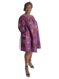 YAYI African print-off shoulders swing dress