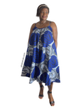 Ankara African dress with Pockets