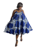 Ankara African dress with Pockets