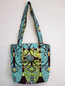 African Print Tote Bag