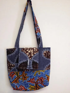 African Print Tote Bag